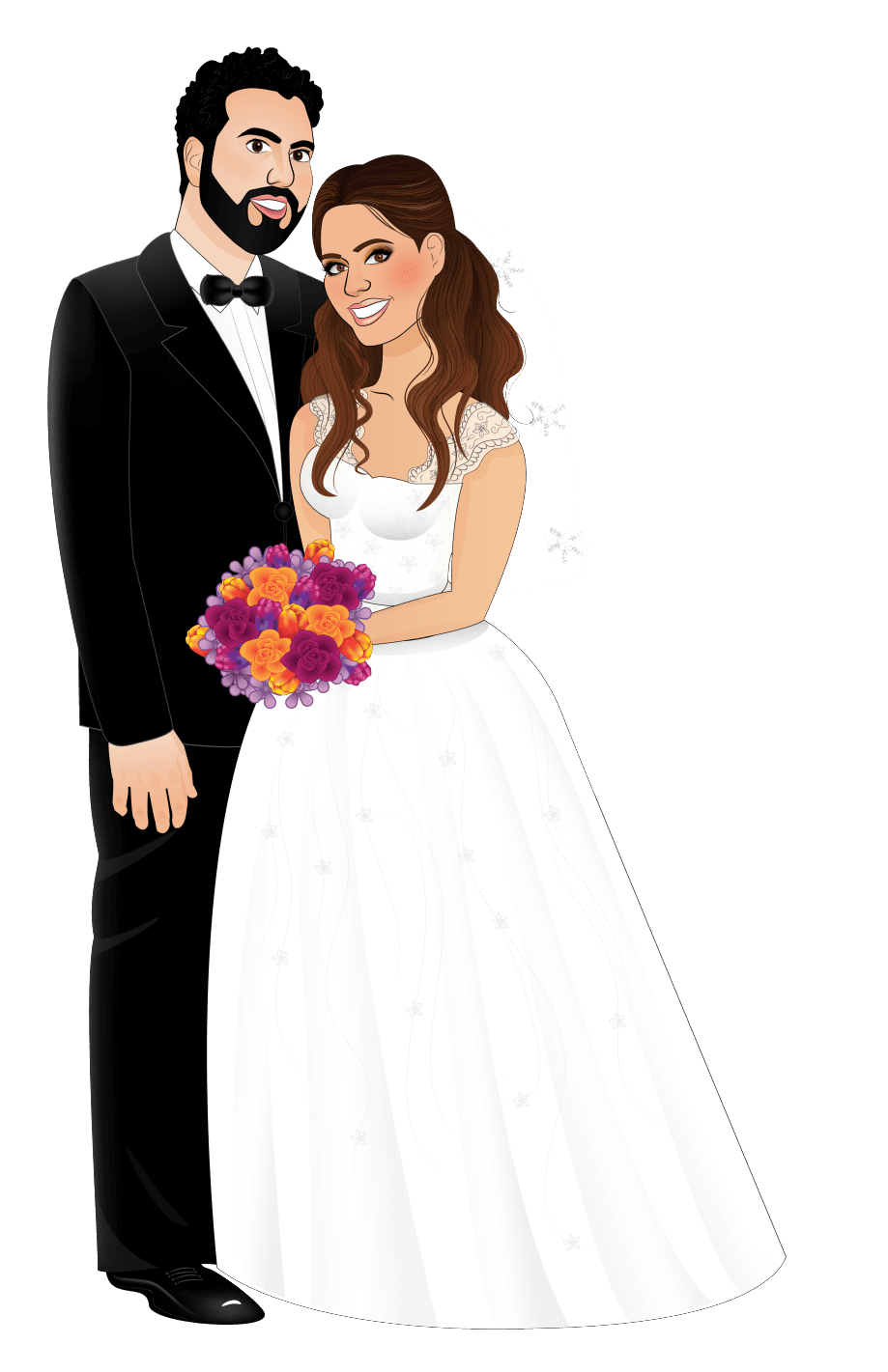 Wedding page clipart clip art