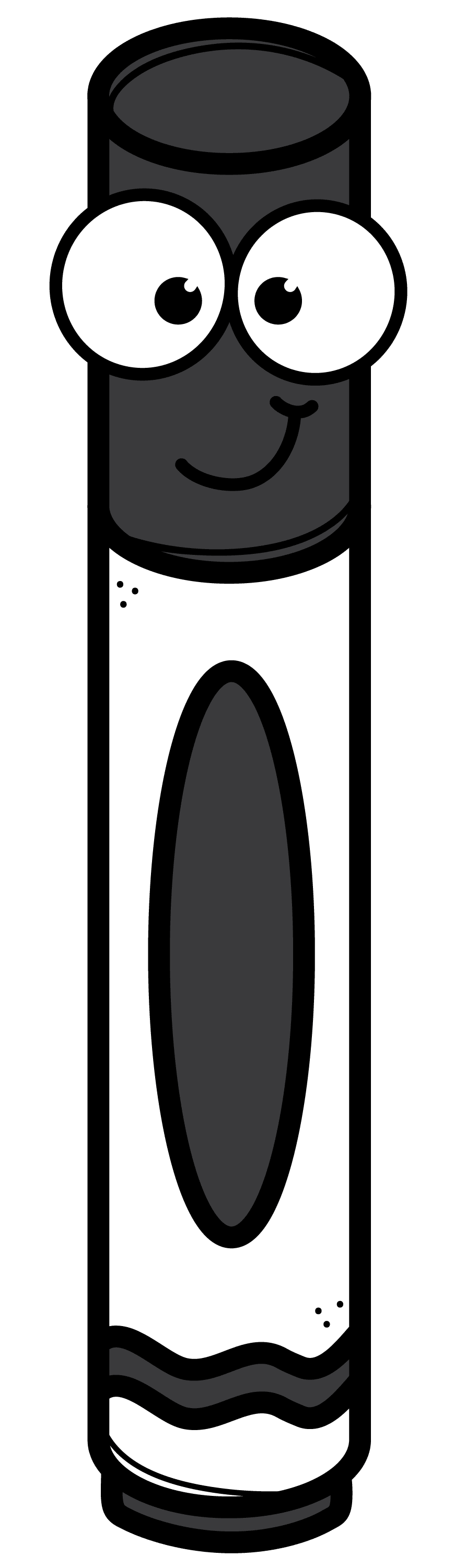 Crayon pin page clipart photo 3