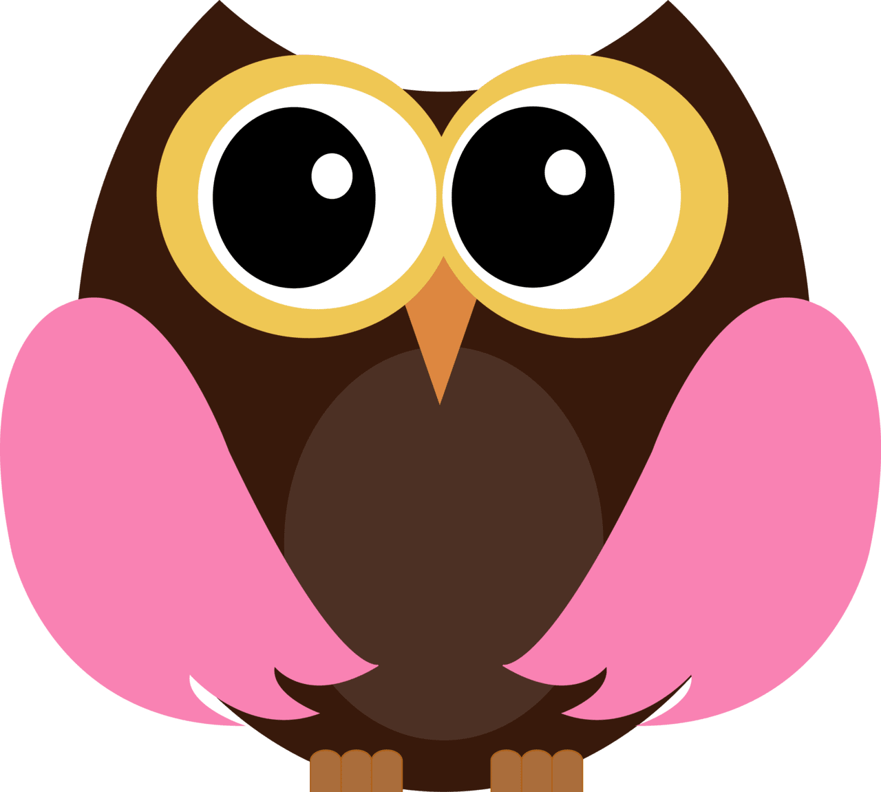 Owl pin page clipart free 5