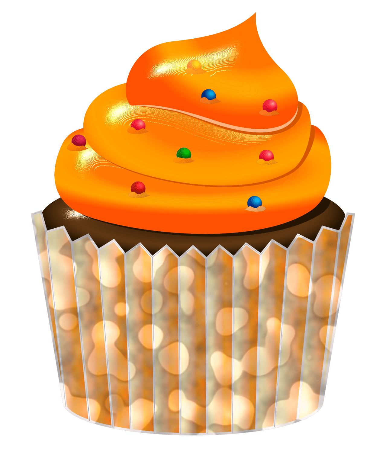 Cupcake pin page clipart free 3