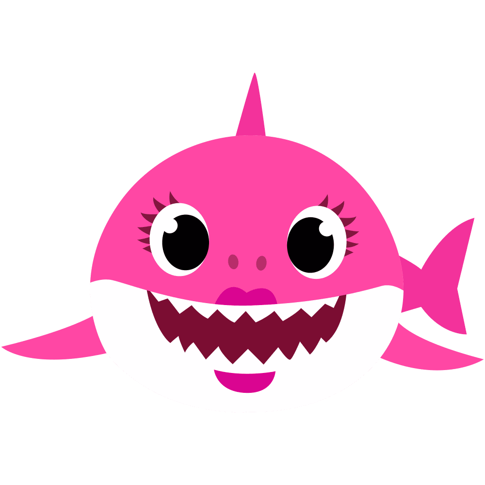 Fotos em baby shark clipart logo