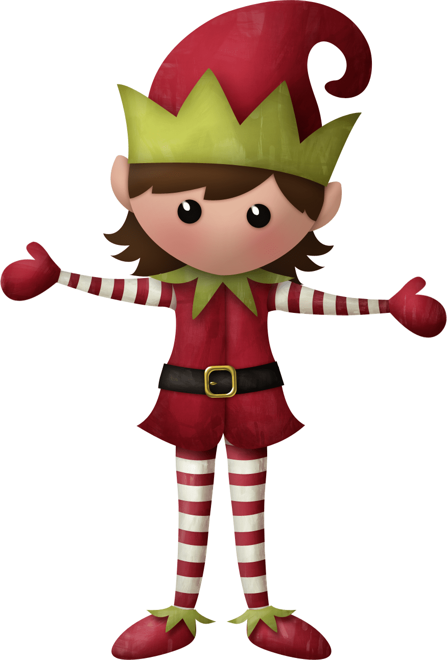 Elf pin page clipart photo