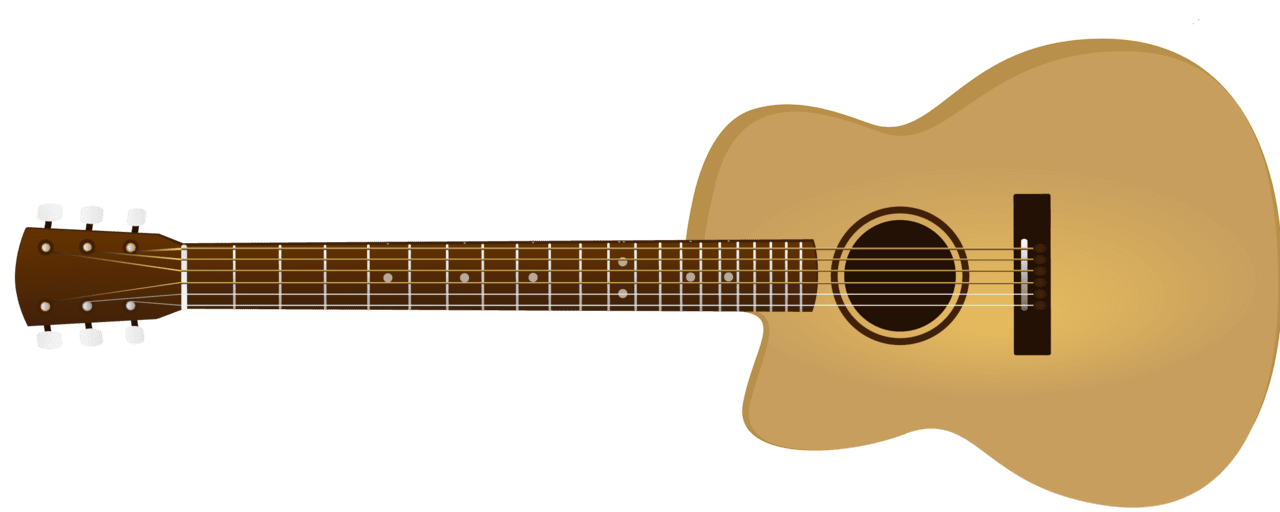 Acoustic guitar clipart clipground picture