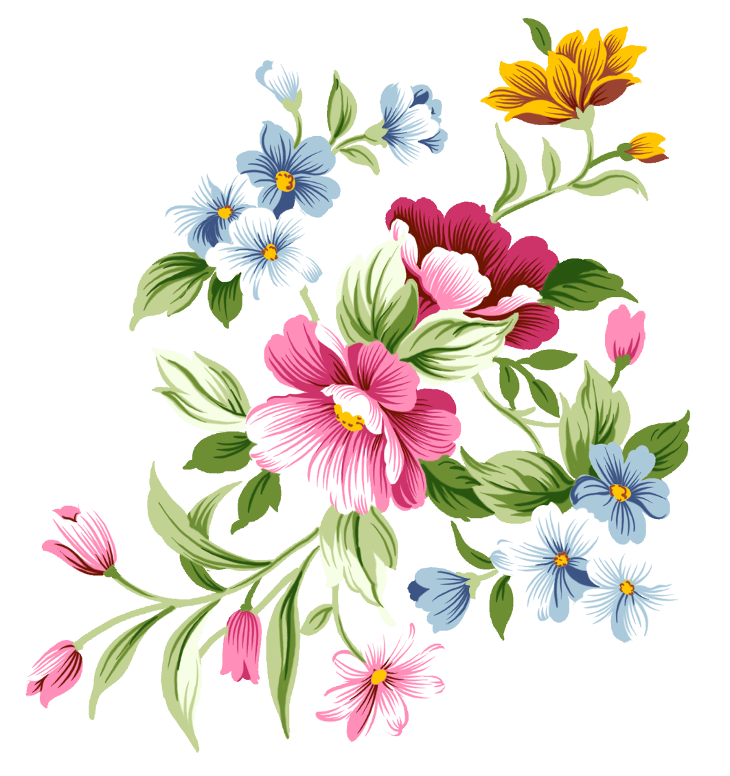 Floral images large transparen clipart