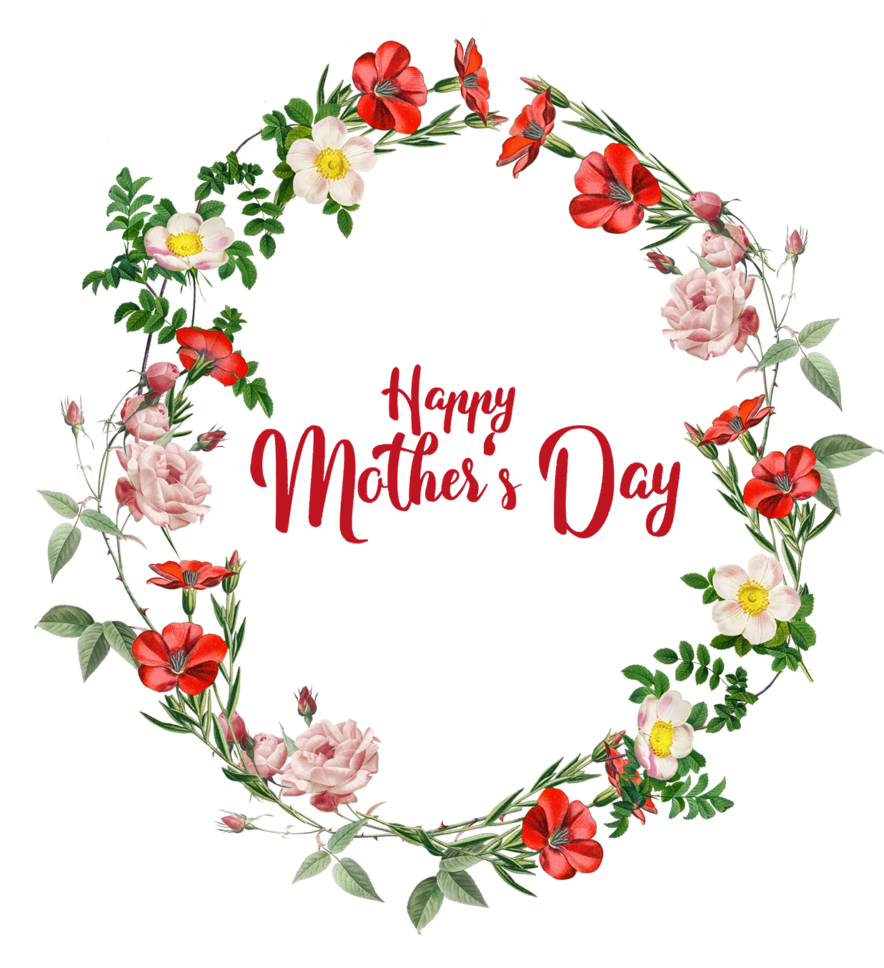 Mothers day clipart happy transparent