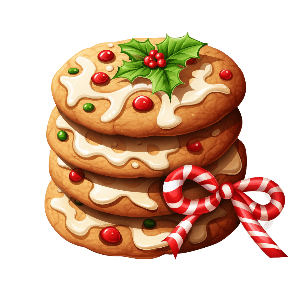 Christmas cookie clipart world of printabl in cooki iphone cute vector