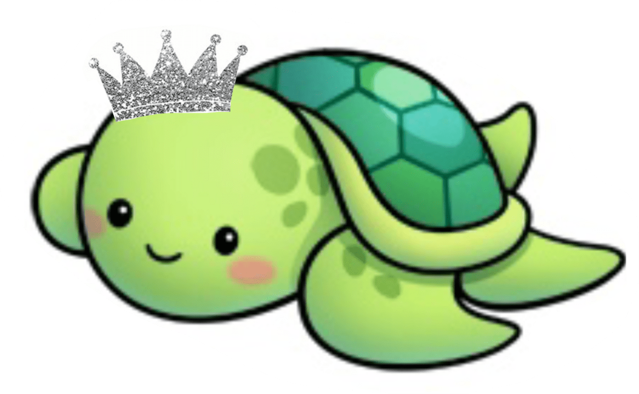 Turtle pin page clipart transparent 2