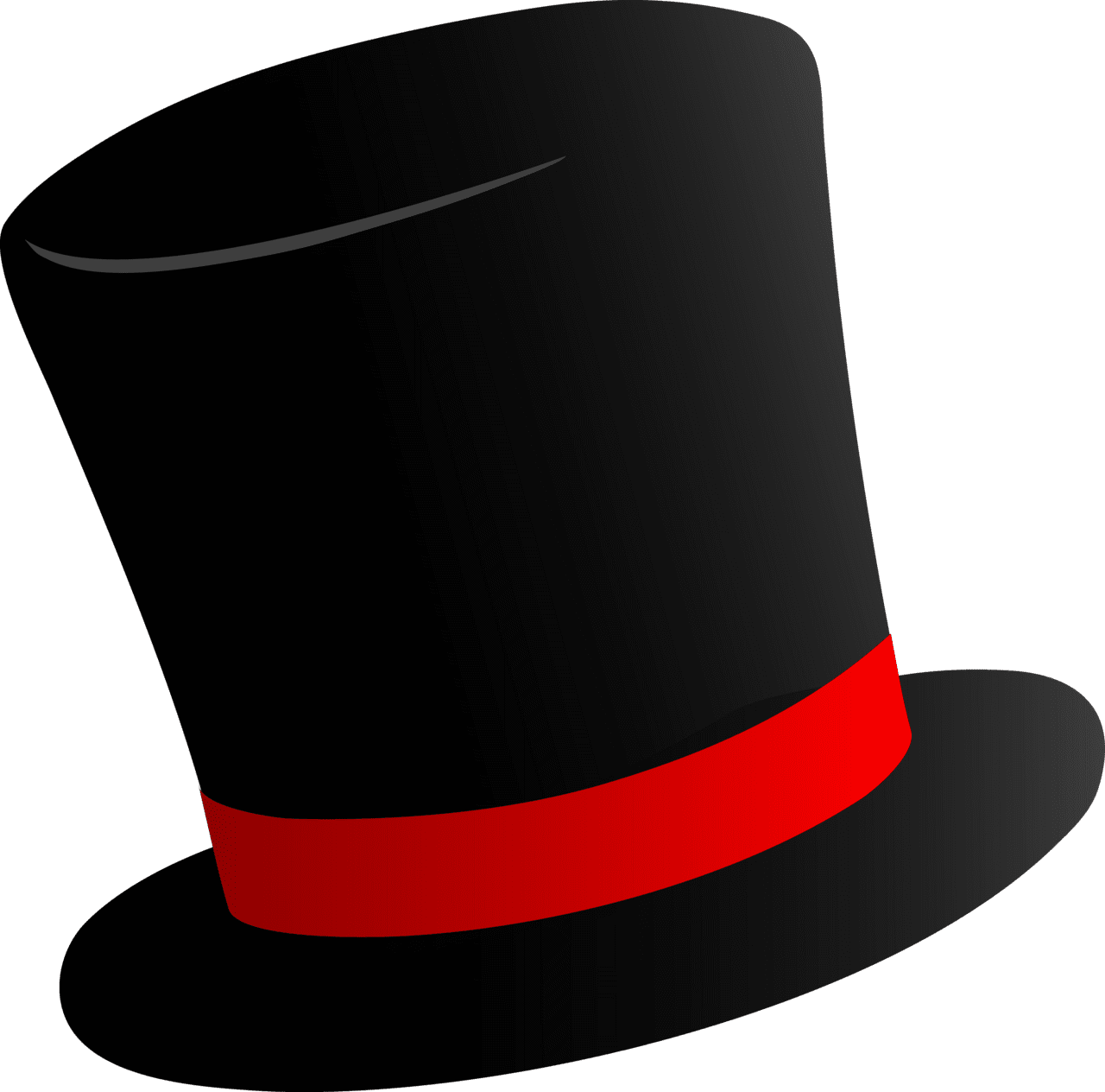 Top hat no background clipart kid cliparting