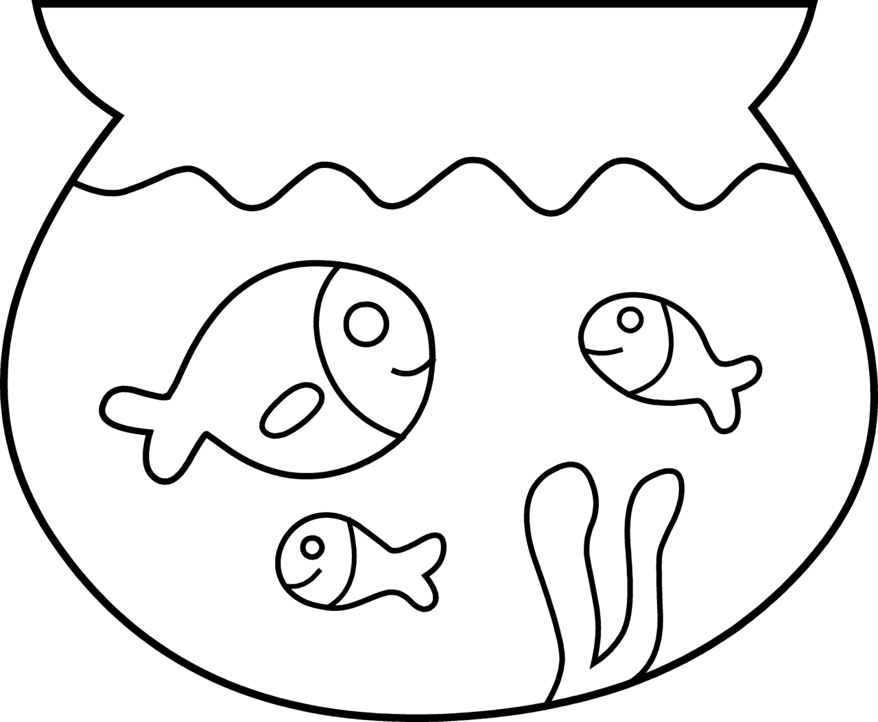 Cute fish clipart black and white panda animal coloring pages picture