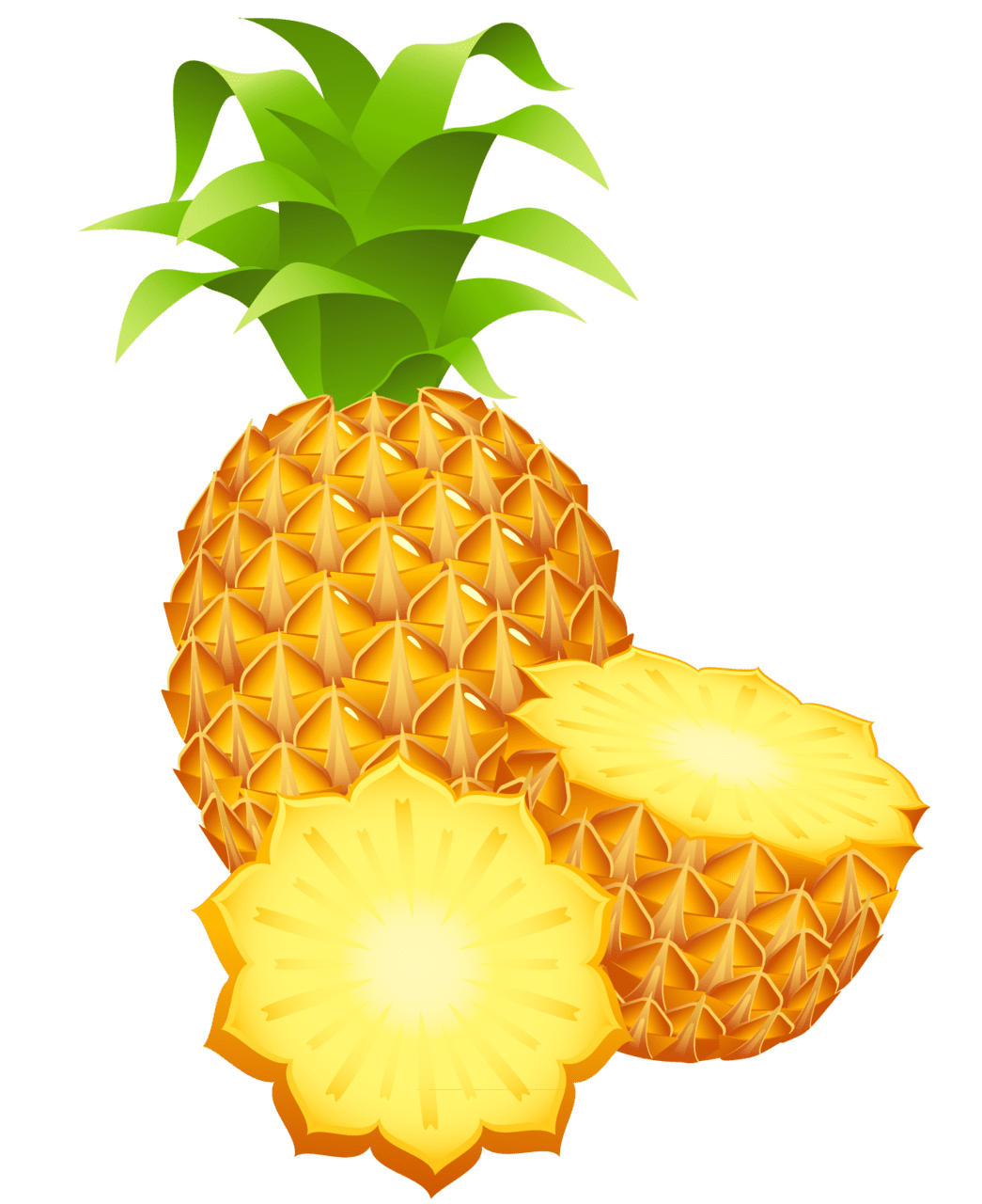 Fruit pinapple clipart image