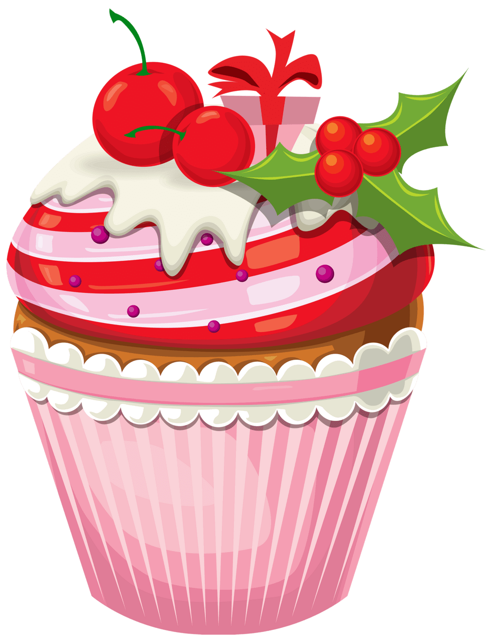 Christmas cake clipart best picture