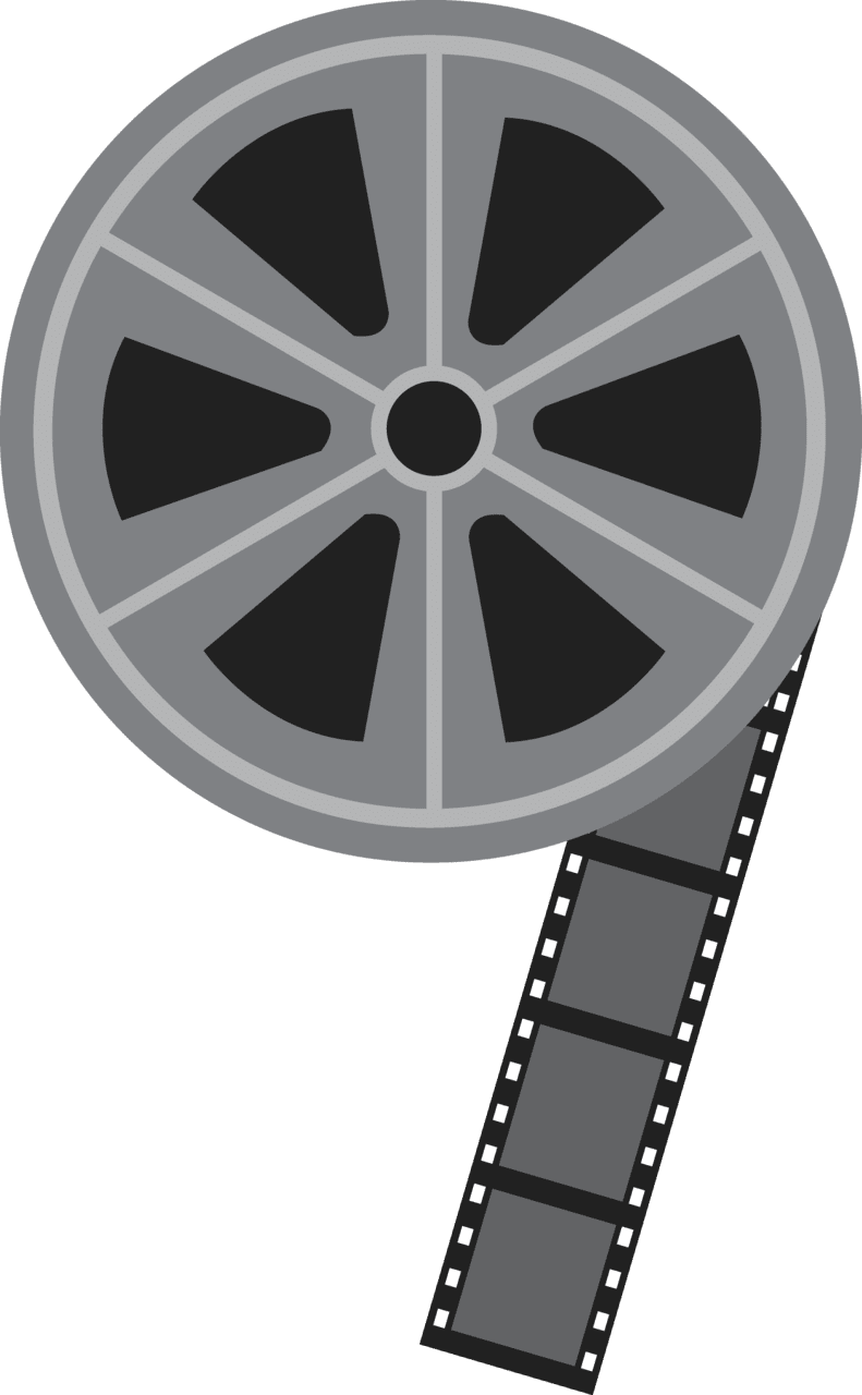 Movie film pin page clipart vector