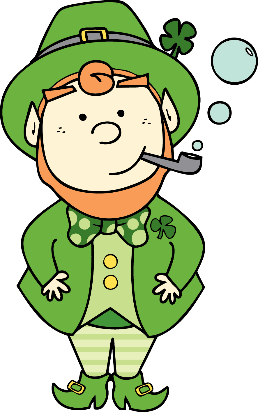 Ce gentil petit leprechaun ornera toutes vos cr ions pour la saint patrick st patricks day clipart lucky the logo