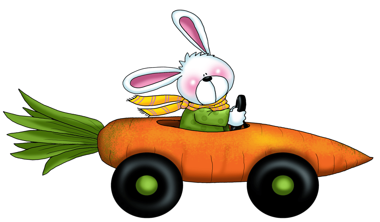 Carrot bunny rabbit art easter yard decorations cute clipart free