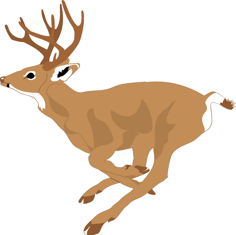 Deer vector art clipart