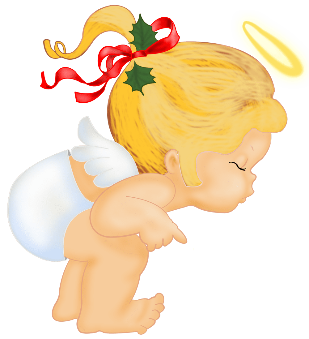 Angel pin page clipart background 2