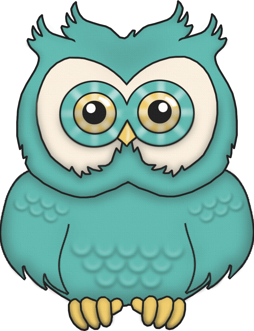 Owl directory page clipart photo