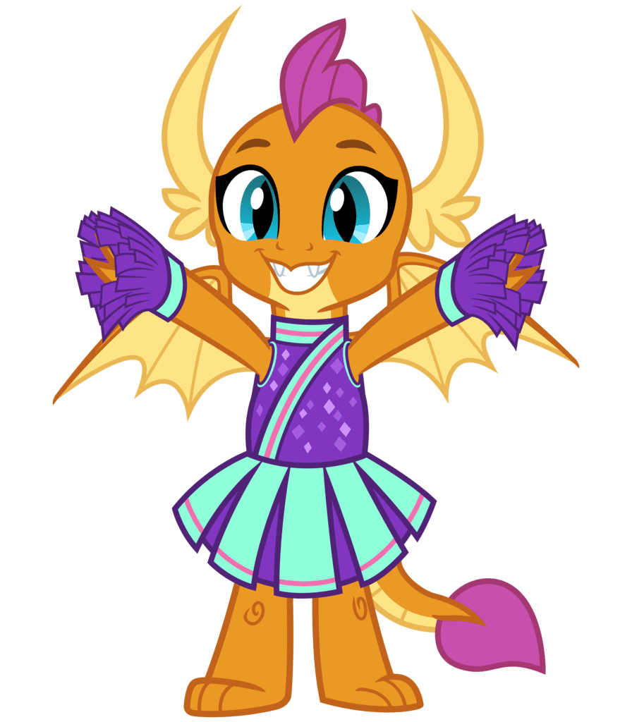 Safe artist cheezedoodle smolder dragon greaaat available cheering cheerleader outfit clothes cute dragoness female high res hnnng looking you pleated skirt pom clipart photo