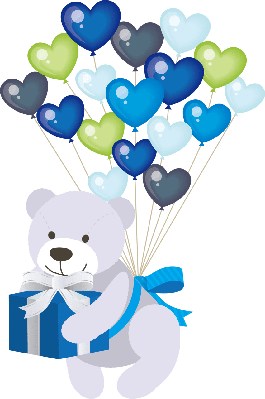 Bear pin page clipart background 2