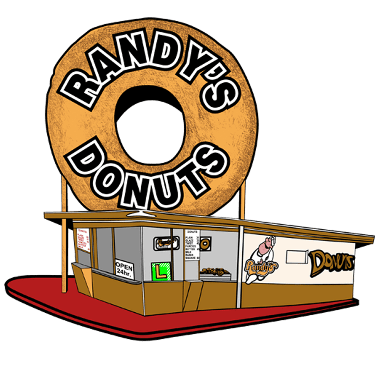 Randy donut clipart photo