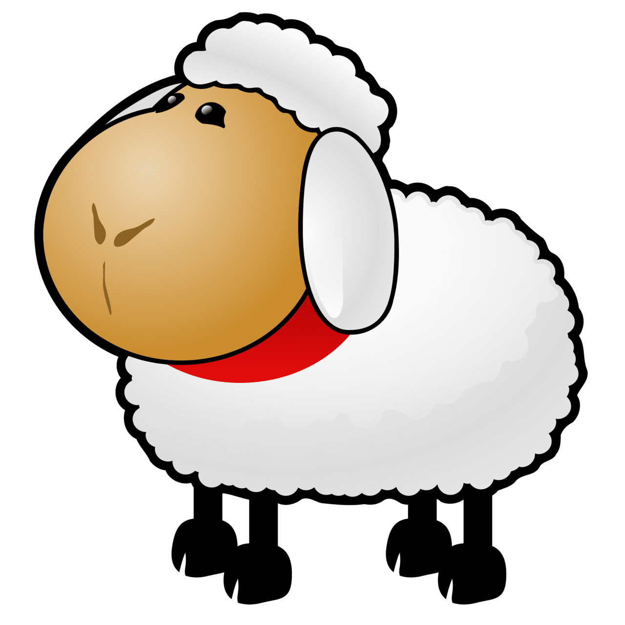 Sheep clipart transparent