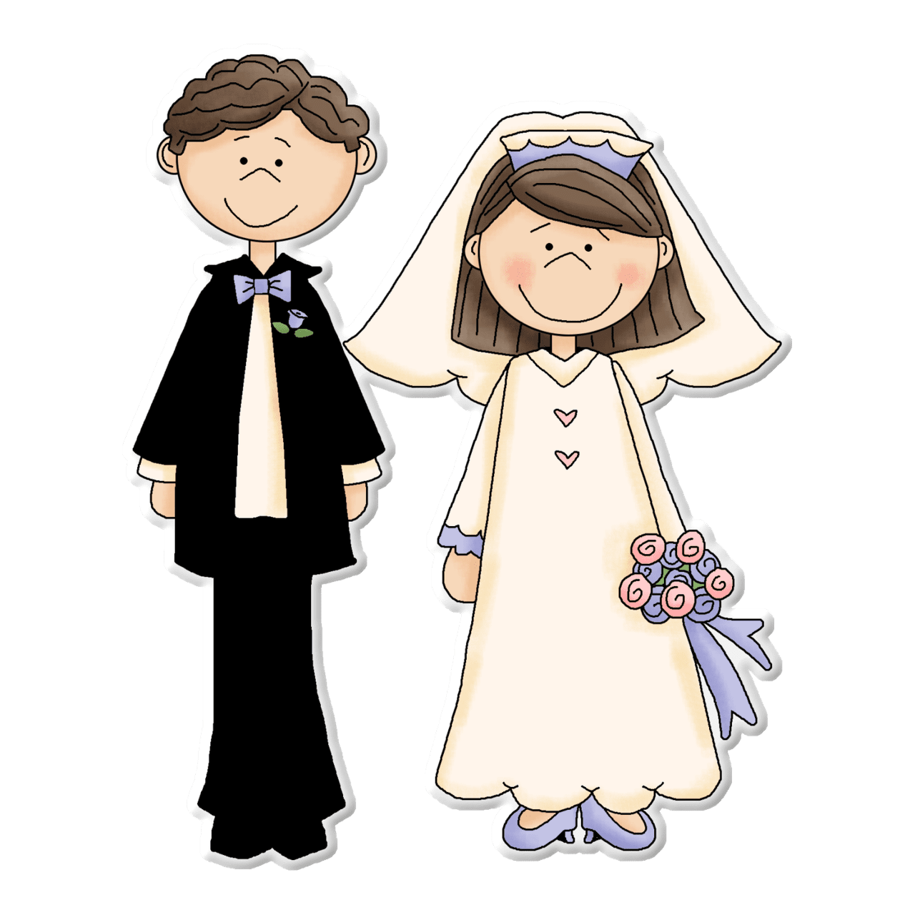 Wedding pin page clipart background