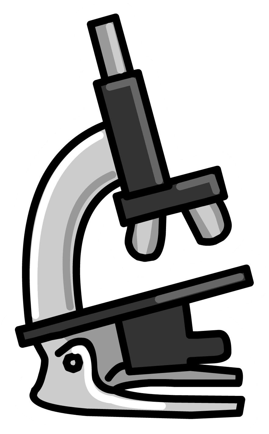 Magnifying glass microscope clipart logo