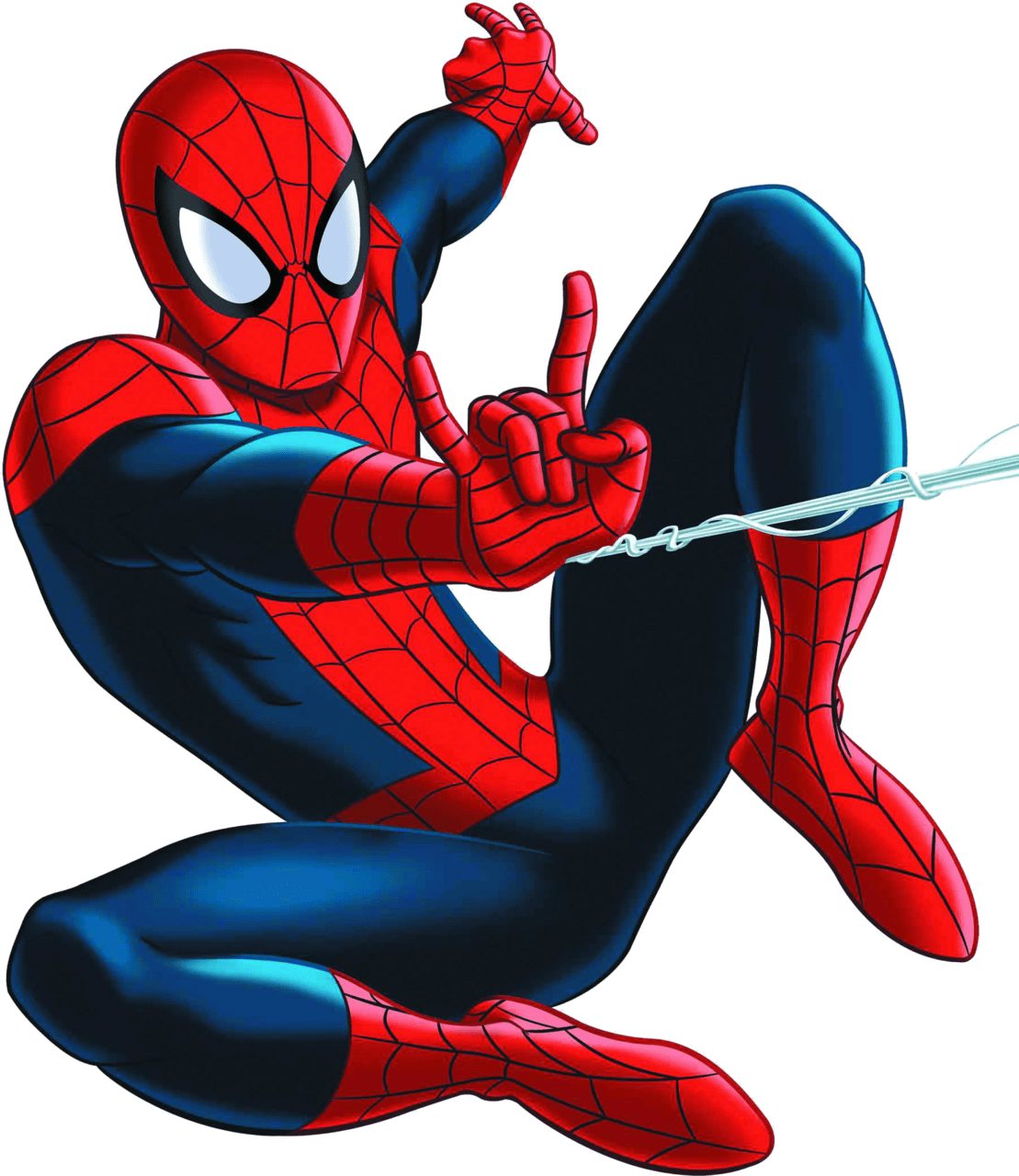 Person spider man clipart transparent