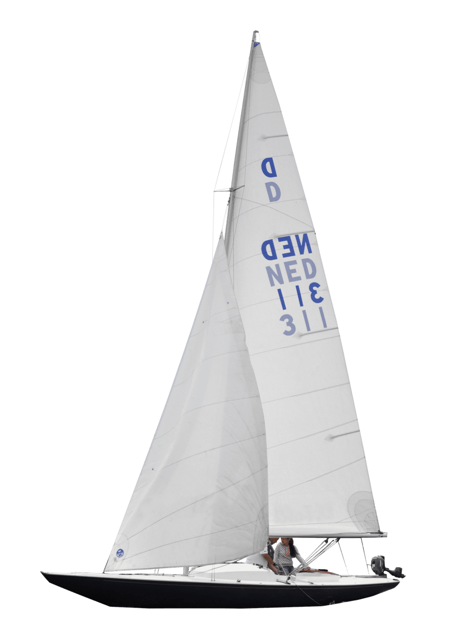 Sail boat clipart background