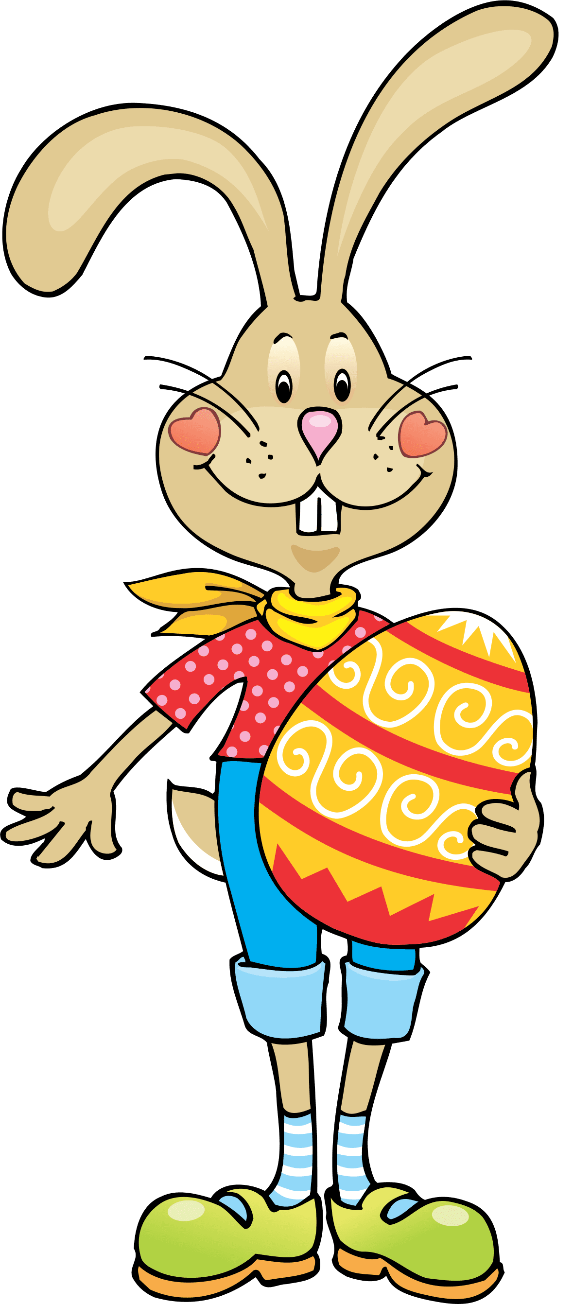 Happy easter pin page clipart picture