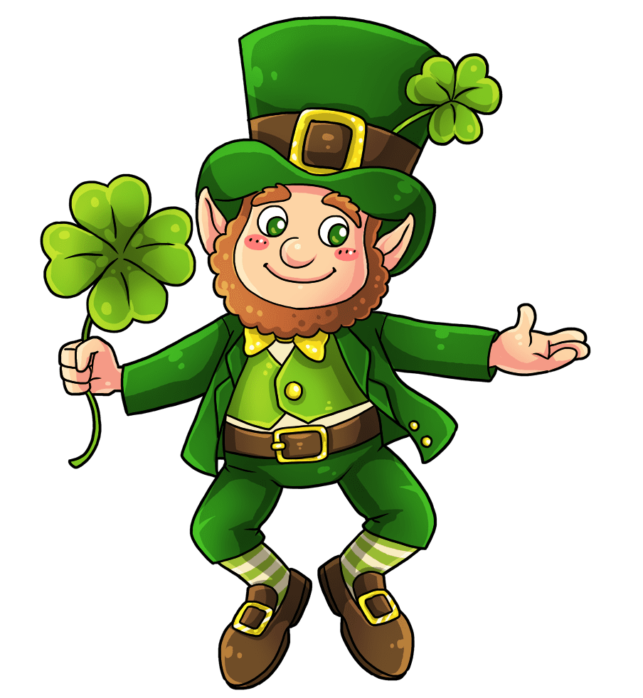 Shamrock gnomi fate folletti altri ornamenti in per la tua grafica materiale ps psp clipart picture