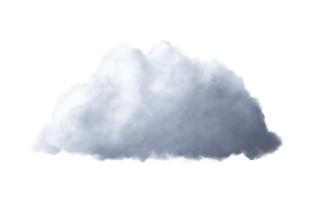 White cloud clipart photo