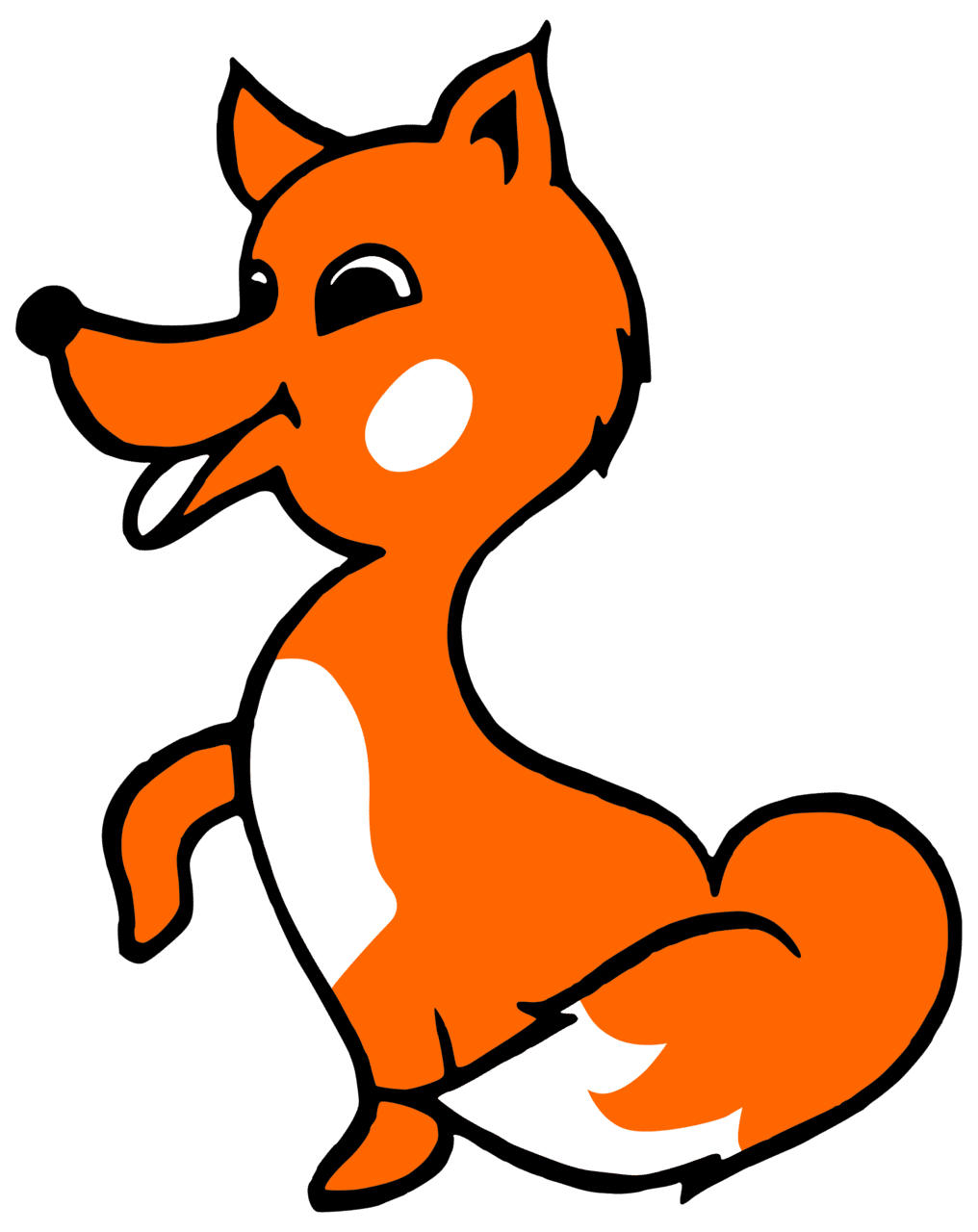 Fox cartoon background images cliparts clipart library