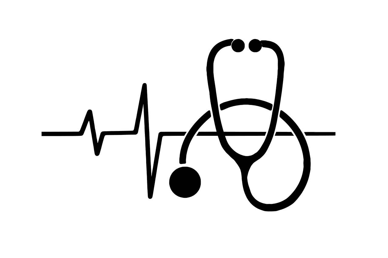 Dam daki kan bas nc tansiyon medical tattoo stethoscope drawing clipart clip art