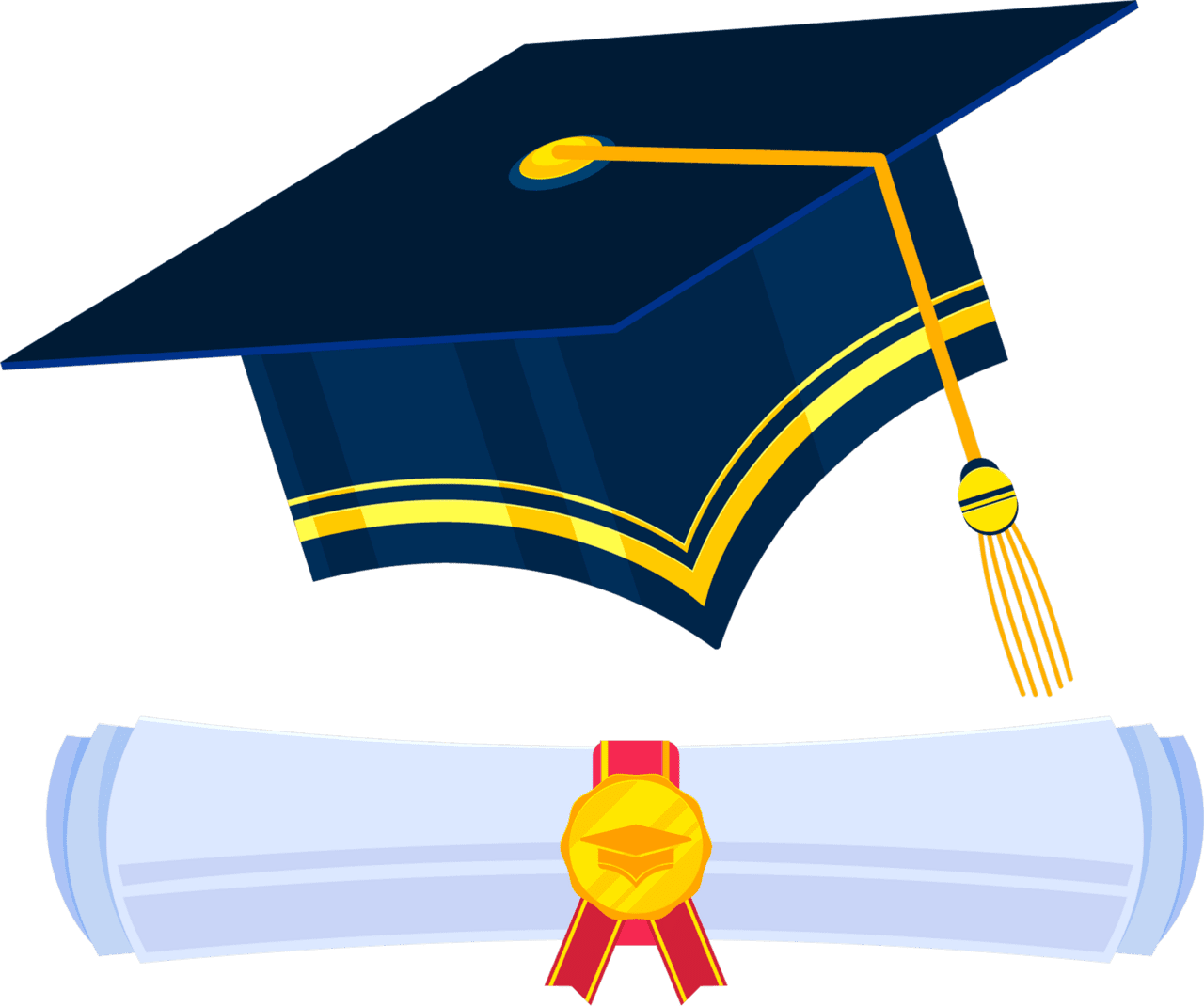 Masters data science graduation clipart image