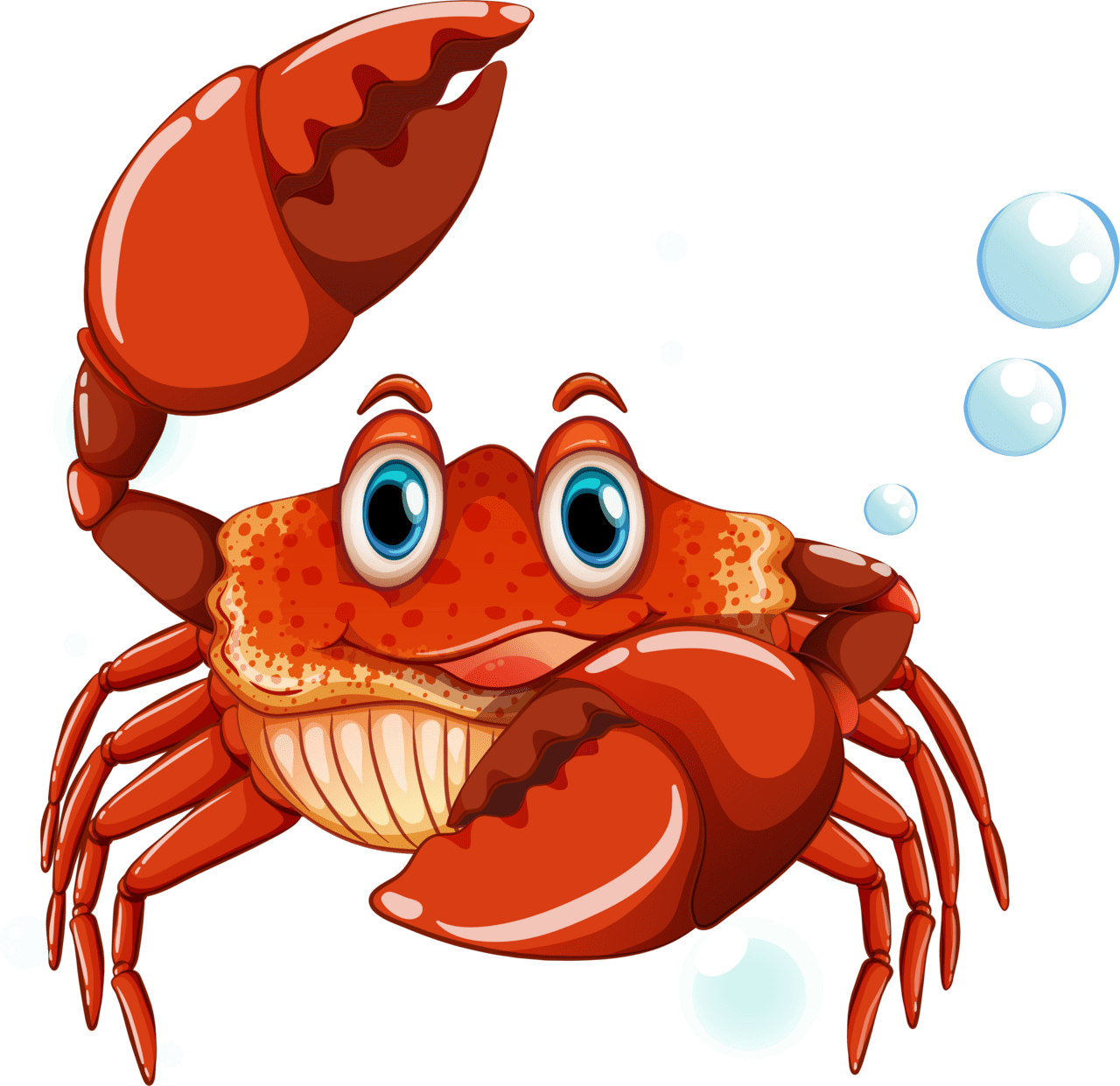 Crab pin page clipart picture