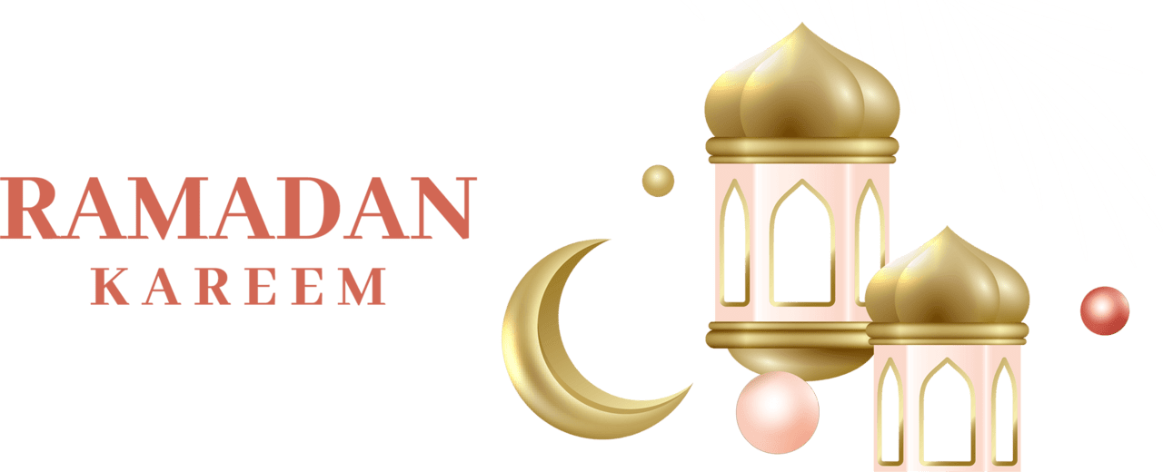 Ramadan kareem moon phase lantern vector image clipart