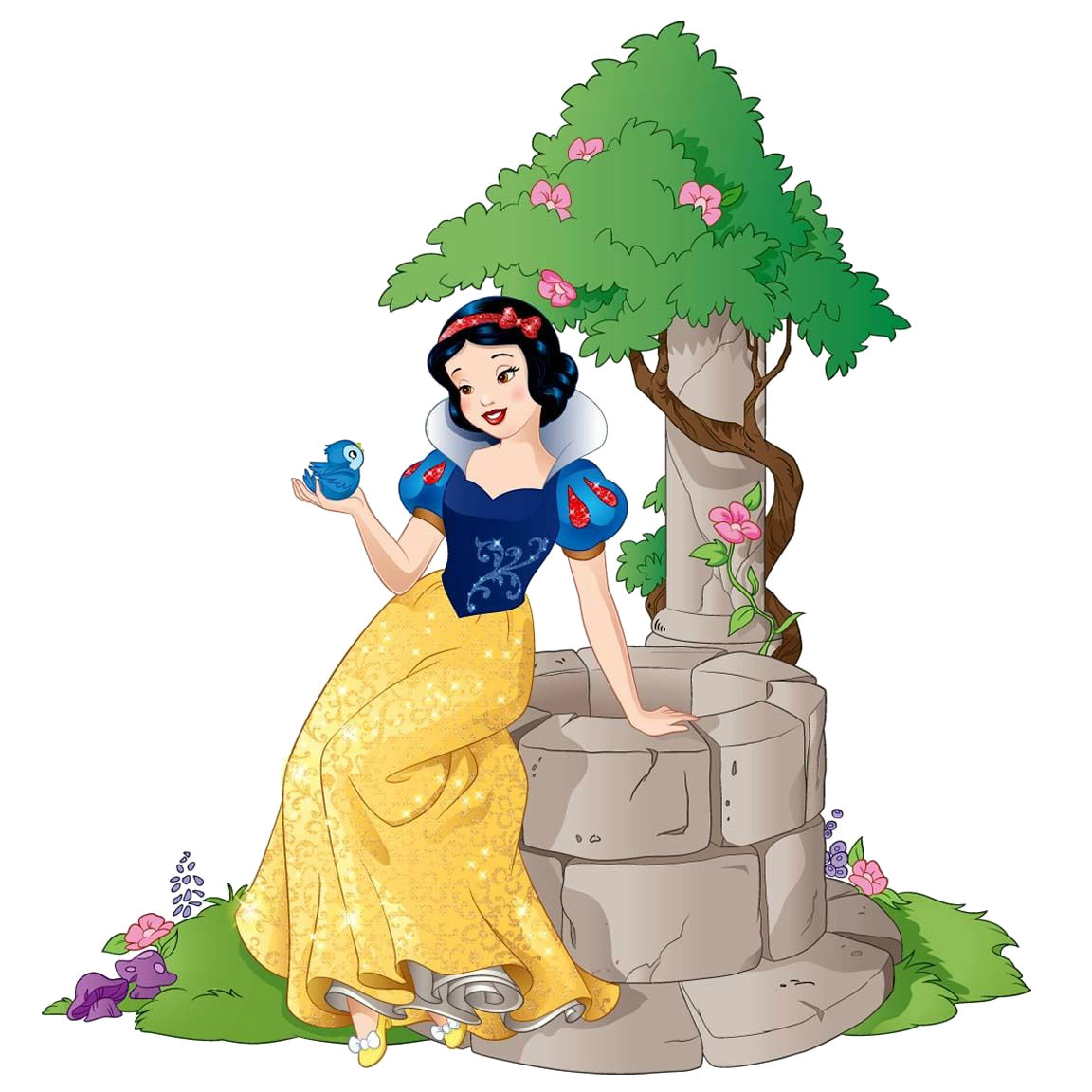 Princess in the well snow white images large transparen clipart