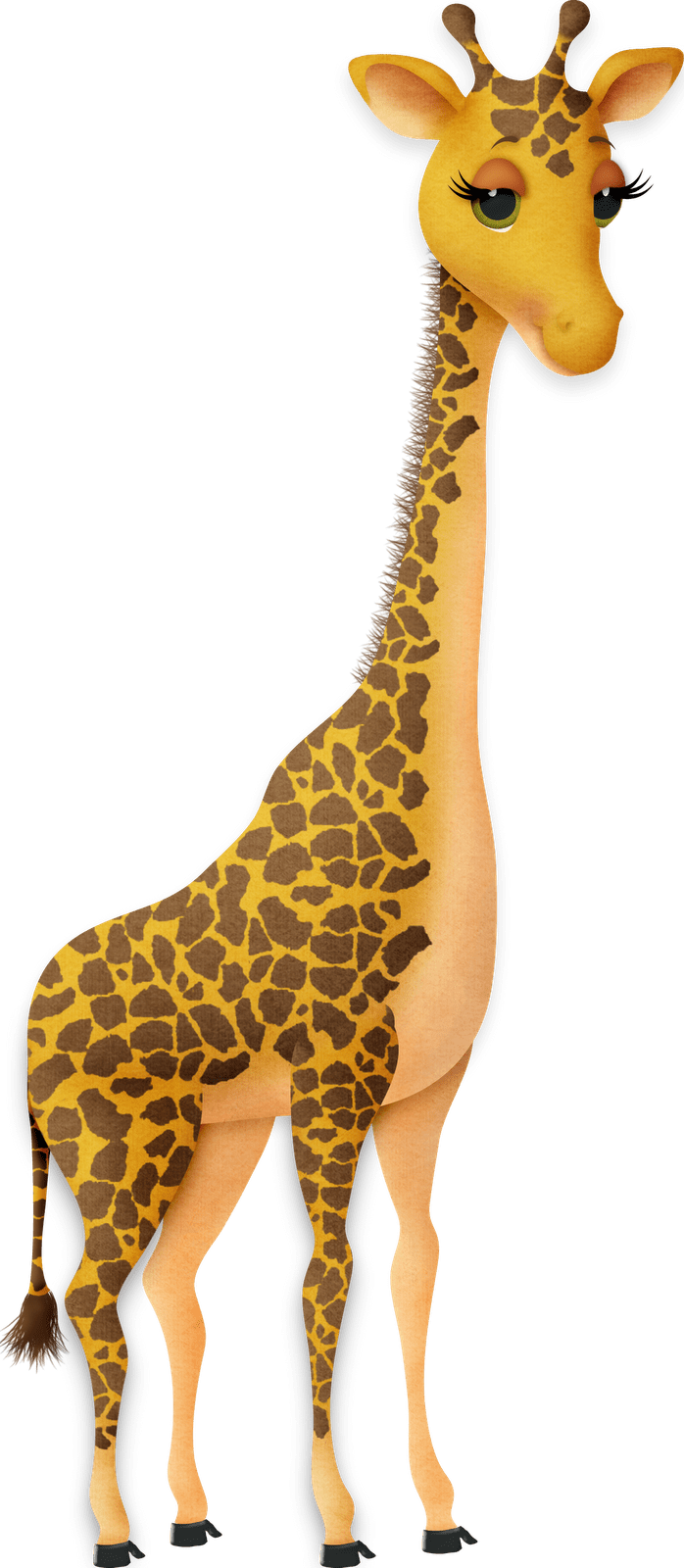 Giraffe school border design ee clipart transparent