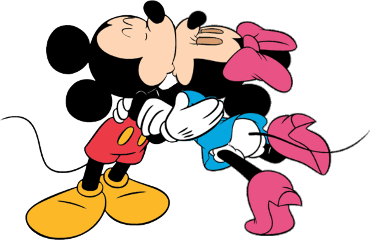 Mickey mouse minnie https disneyclips imagesnewb images kiss toedit clipart