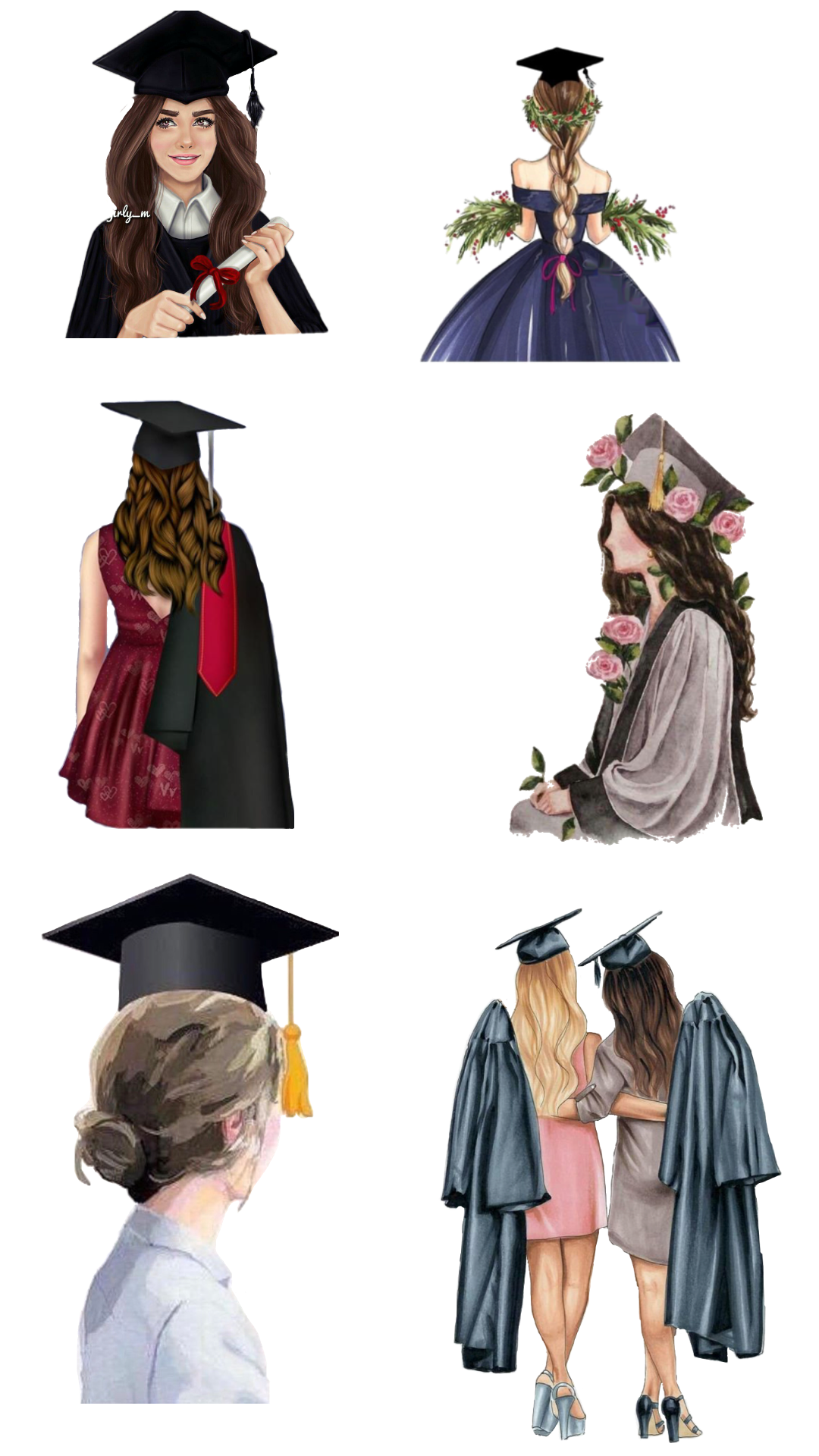 Graduation cap pin page clipart clip art 4