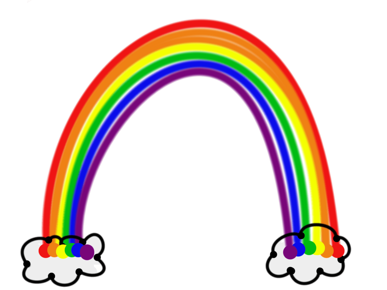 Library background rainbow clipart