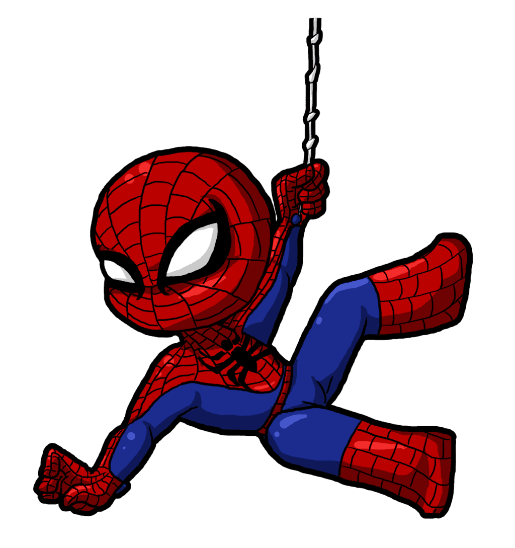 Spiderman hanging out by art surgery deviantart clipart transparent