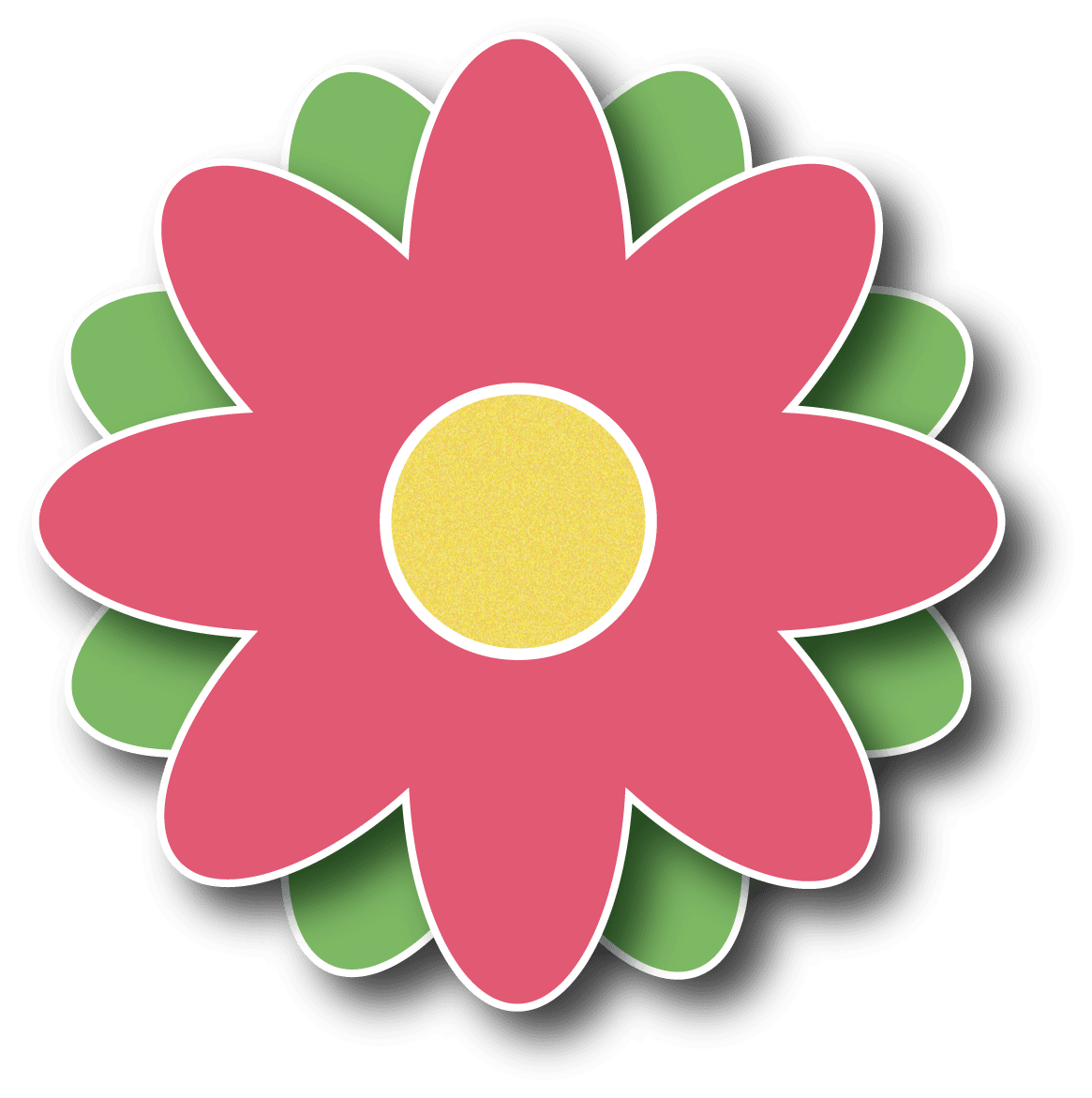 Spring flower clipart image