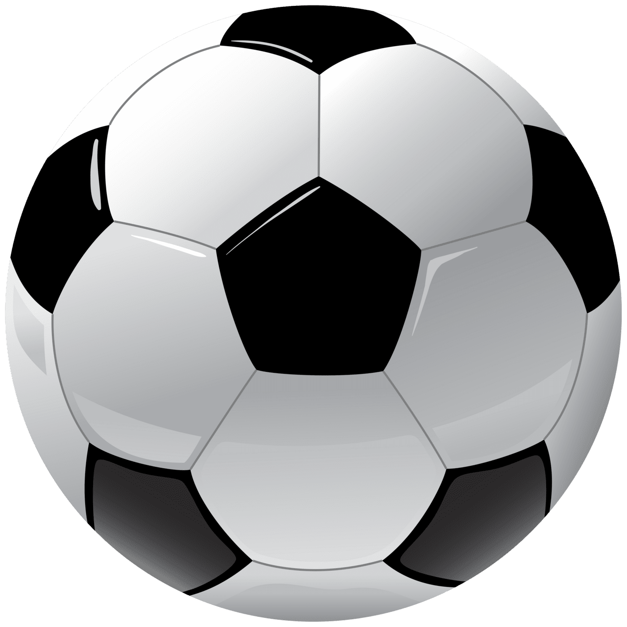 Soccer ball image with background clipart