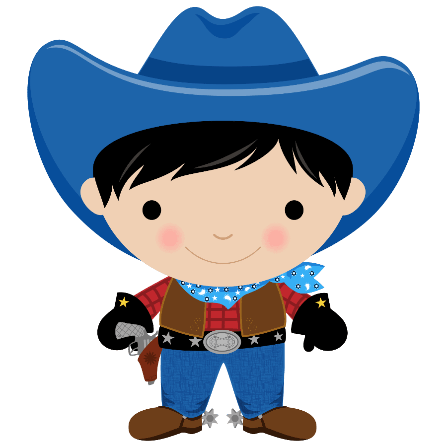 Cowboy hat pin page clipart free 2