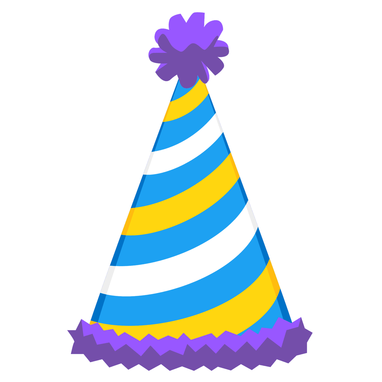 Side tables birthday hat clipart picture