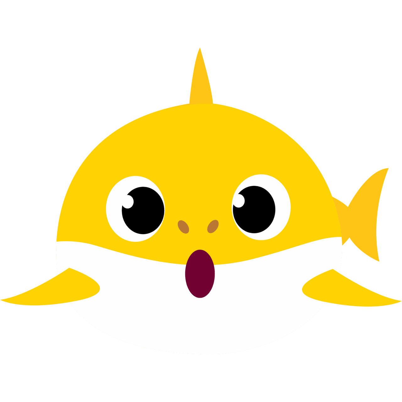 Baby shark clipart transparent