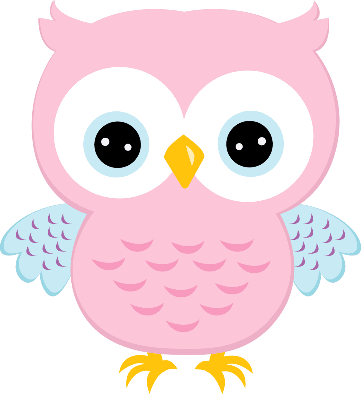 Owl pin page clipart picture
