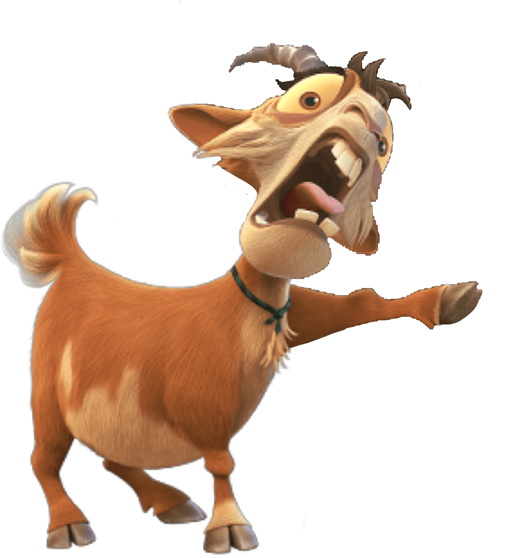 Goat pin page clipart free